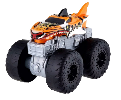 Hot Wheels Roarin Wreckers Monster Truck Tiger Shark Die-cast