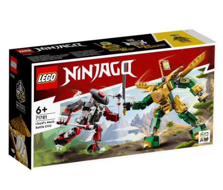 Lego 71781 Ninjago Lloyd’s Mech Battle EVO Building Blocks