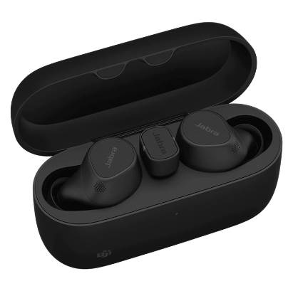 Jabra Evolve2 Buds USB-C Bluetooth Earpads Active Noise-Cancellation