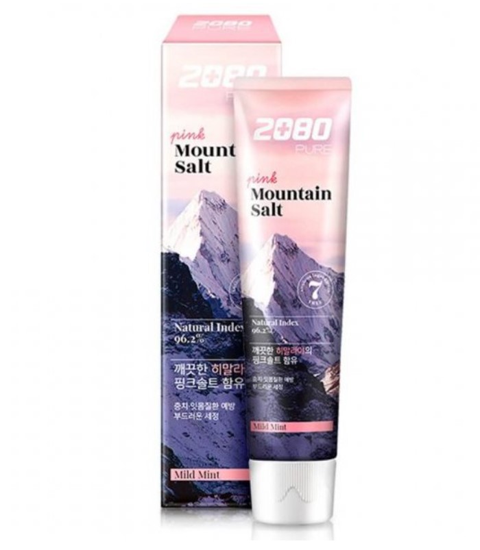 2080 Pure Pink Mountain Salt Toothpaste Mild Mint 120G