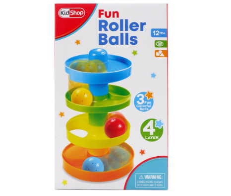 KidShop Fun Roller Balls Playset