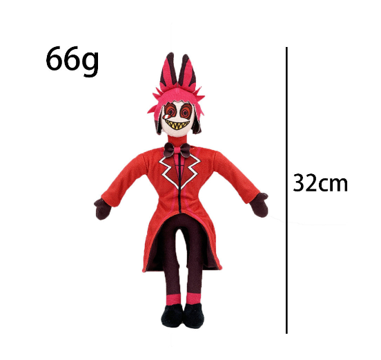 Hazbin Hotel Plush Helluva Boss Vaggie Alastor The Circus Fat Nuggets Dolls & Stuffed Toys Kid Gift Home Decor Toys for Boys Girls M23