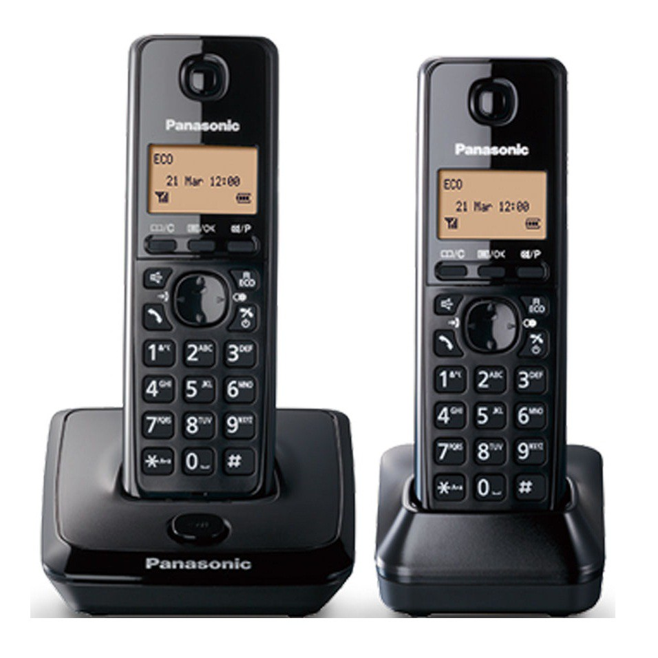 Panasonic KX-TG2712CX5 Digital Cordless Phone with 2 Handsets