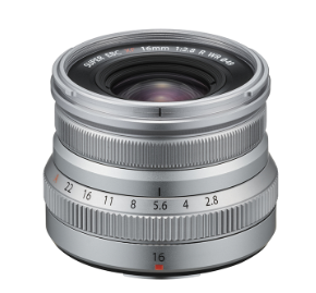 Fujifilm XF16mm F2.8 Lens ( Silver)