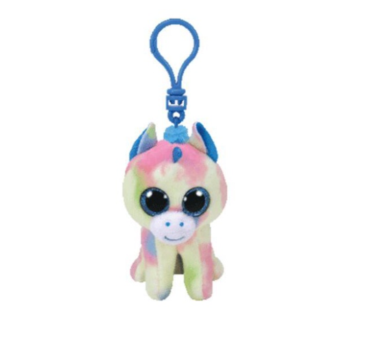 Ty Beanie Big Eyes Keychain Pendant Sloth Monkey Cat Fox Puppy Rabbit Soft Plush Backpack Decor Doll Birthday Gift For Kids 10CM C34