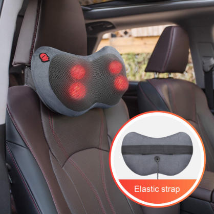 Comfier Neck and Back Massager Heat Shiatsu Electric Massage Pillow Cervical Shoulders Leg Thigh Lower Upper CF-6108G