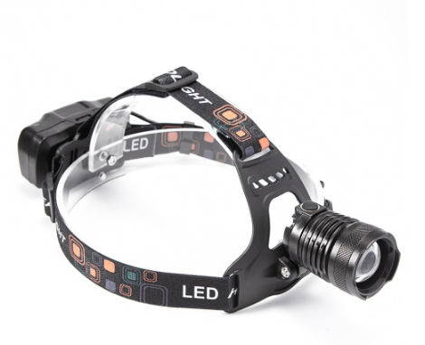 Rechargeable Led Head Lamp Outdoor Camping Flashlight Climbing Essential Equipment