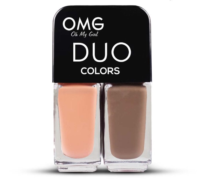 OMG Duo Nail Polish Nail Polish Lady Boss 5ml x 2