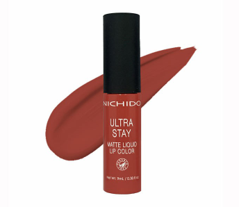 NICHIDO Ultra Stay Matte Liquid Lip Color - Smitten
