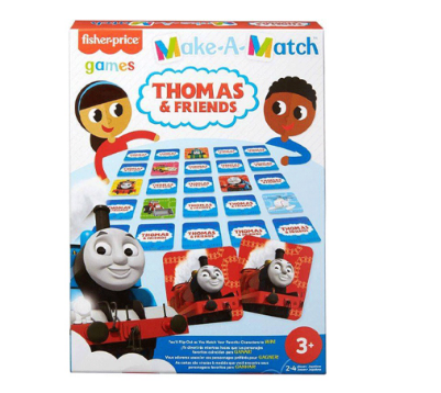 Fisher-Price Licensed Games Make-a-Match Thomas