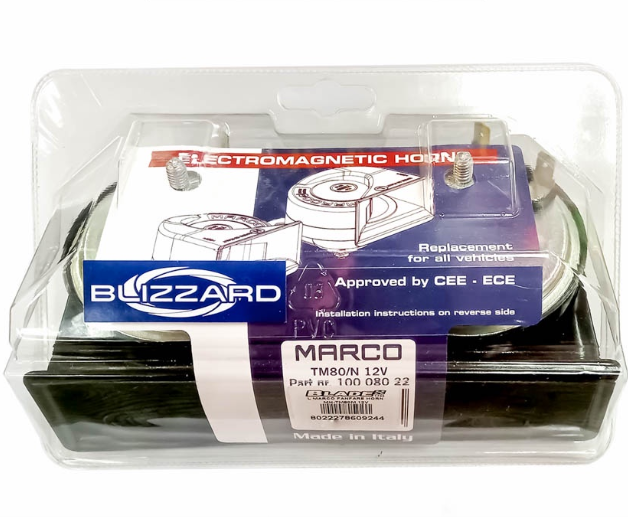 Marco Automotive TM80/N Electromagnetic Horn 12v Set of 2