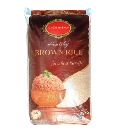 Goldmine Healthy Brown Rice 25KG
