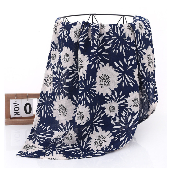 Summer Baby Blanket Muslin Gauze Breathable Sleep Swaddle Wrap Infant Quilt For Baby Bib S1