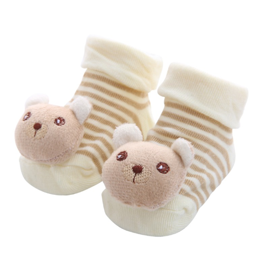 Anti-Skid Animal Character Baby Shoes Sock for Newborn S4