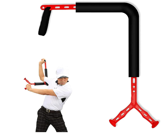 Golf Swing Motion Trainer,90-Degree Swing and A Full Swing Mode,Strong Durable and Lightweight,for Beginners and Professionals Golf Training Tools