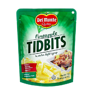 Del Monte Pineapple Tidbits 115g
