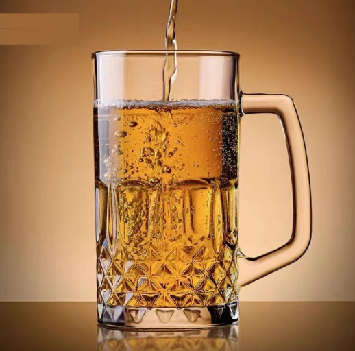 UNIGLASSWARE [2PCS] High Quality Big Beer Mug (500ML)
