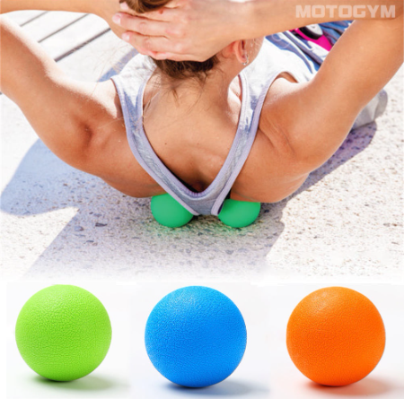 Tpe Solid Fitness Massage Ball Yoga Ball Plantar Acupuncture Massage Ball Rolling Muscle Relaxation