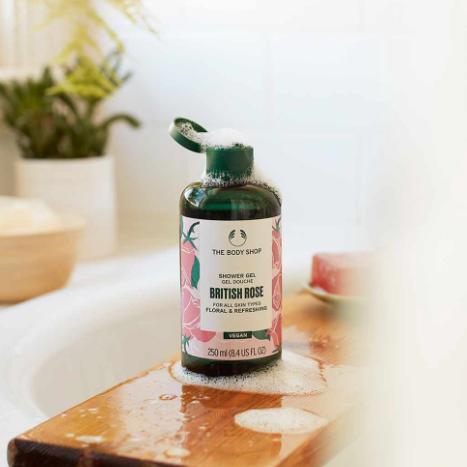 The Body Shop British Rose Shower Gel 250ML