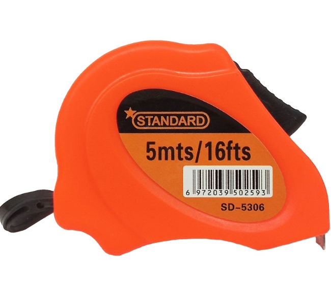 Standard Tape Measuring Hand Tools High Quality Hardware Tools (SD5305-06) 5M