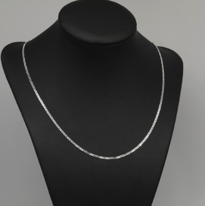 Silver R032 92.5 Italy Silver Ladies Necklace