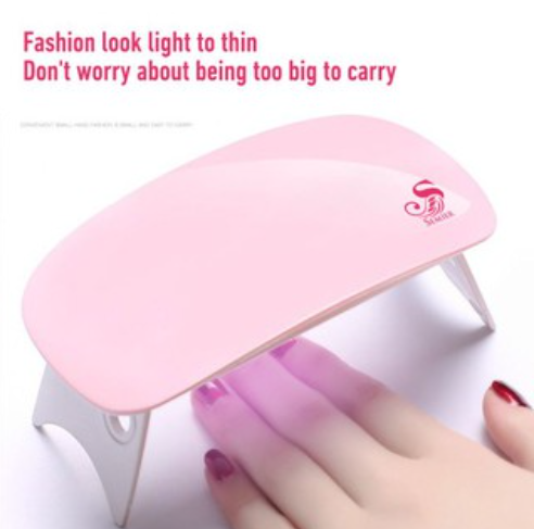 Semier Portable USB Sun Mini Lamp Nail Gel Dryer Curing Machine UV Led Lamp For Nail Dryer Lamp