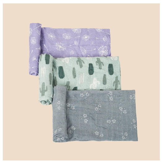 HappyFlute 120x110CM 3PCS Muslin Blanket Bamboo Cotton Baby Swaddle Soft Newborn Blanket Bath Towel Infant Wrap SET11