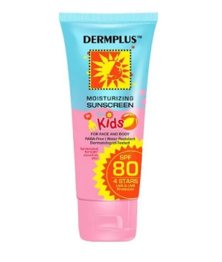 SPF 80 KIDS 100ml DERMPLUS MOISTURIZING SUNSCREEN