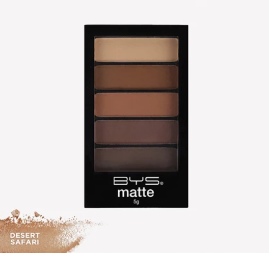 BYS Matte Eyeshadow 5PC in Desert Safari