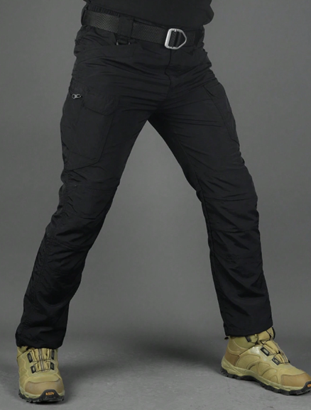 Men's Hiking Tactical Pants Lightweight Outdoor Military Combat Cargo Trousers