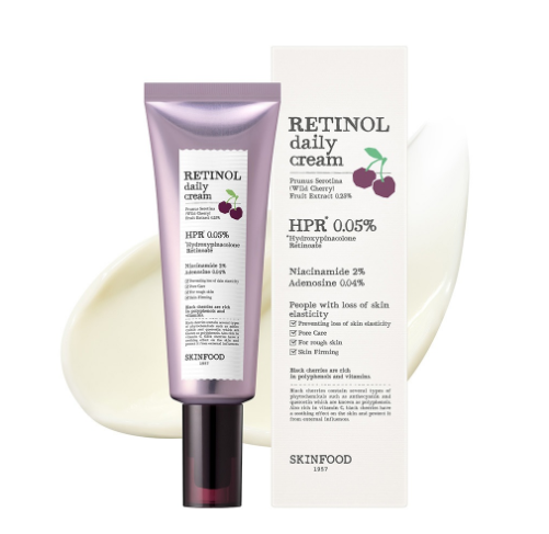 Black Cherry Retinol Daily Cream 70ml / Wrinkle reduction / Whitening / Skin Elasticity / Skin Pigmentation / Anti Aging /