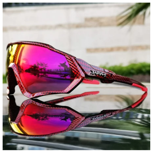 Kapvoe Cycling Glasses Outdoor Sports Shade Goggles UV400 Bicycle Bike Sunglasses Fashion Polarized Glasses KG3