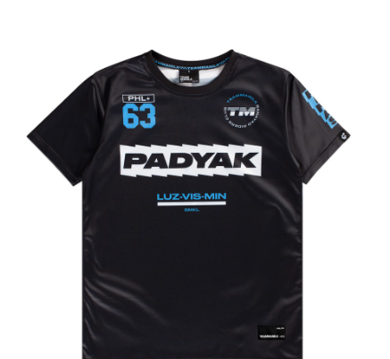 TEAM MANILA TM PADYAK CYCLING JERSEY BLACK