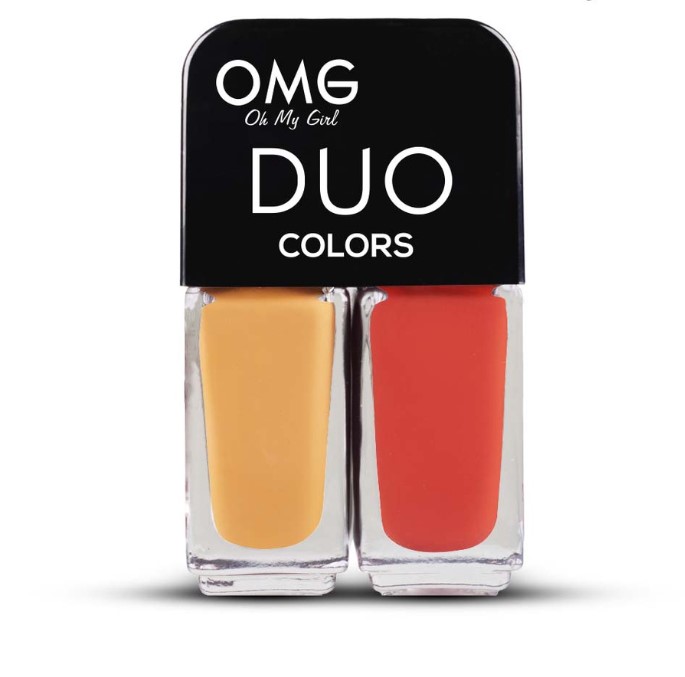 OMG Duo Nail Polish Cosmopolitan 5ml x 2
