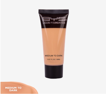 BYS Liquid Foundation Medium to Dark