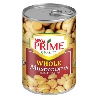 Mega Prime Whole Mushroom 425g