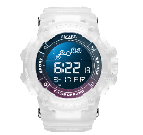 SMALL Top Brand Watches For Men Luxury LED Display Outdoors Sport Watch Military Male Multifunction Waterproof Digital Wrist Watches M005