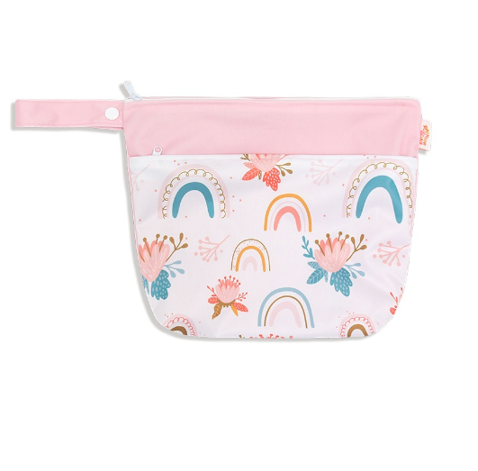 Wet Dry Bag Mini Baby Diaper Bag Nappy Bag 20*28cm Waterproof Reusable Bags Washable Diaper Bag s23