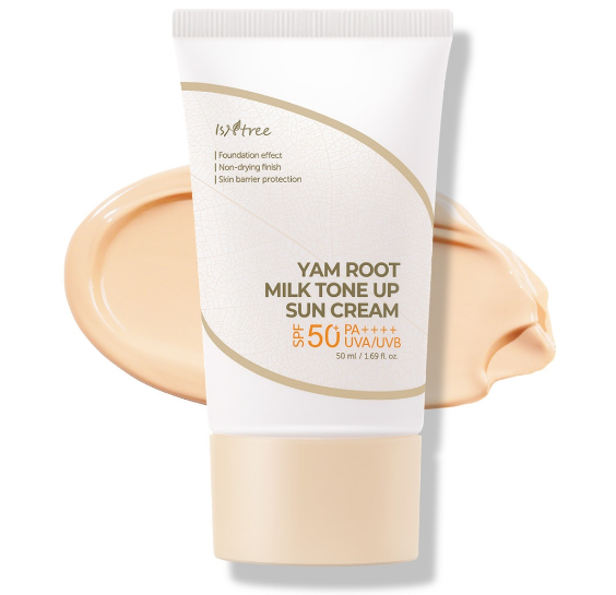 Isntree Yam Root Milk Tone Up Sun Cream 50ML