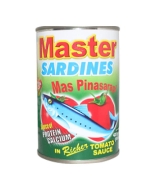 Master Sardines Green Easy Open 155g