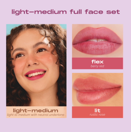 Generation Happy Skin Light-Medium Full Face Set