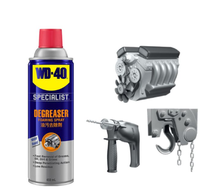 WD40 Specialist Degreaser Foaming Spray 450ml