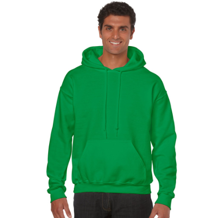 Heavy Blend Adult Hooded Sweatshirt (Irish Green)