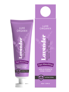 LUXE ORGANIX Lavender Serum Essence Hand Cream 30ML