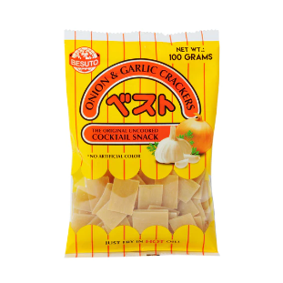 Besuto Cracker Onion & Garlic 100g