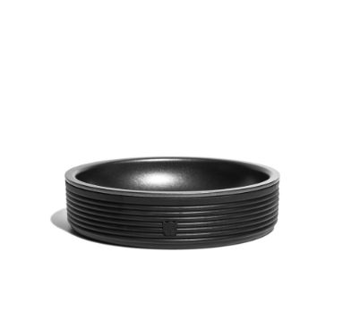 Zee.Cat Whisker-Friendly Cat Duo Bowl - Black