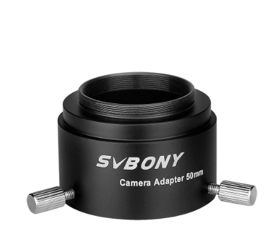 Svbony SV186 Universal T2 Camera Photo Adapter Max OD 50mm With Canon/Nikon T-Ring For Photography