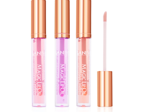 SANIYE Clear Lip gloss Waterproof Long Lasting Shine Finish Moisturizer Lipstick L1188