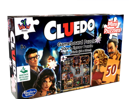 YWOW Hasbro Monopoly 50 pcs Mini Puzzle