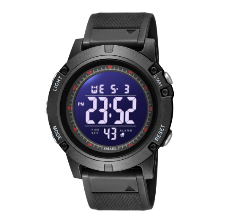Smael 1902 Outdoor Sport Watch Waterproof Digital For Men's Fashion LED Light Stopwatch Multifunction Wristwatch Clock M4